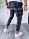 Pantaloni barbati casual regular fit in carouri B1749 2-5 E*